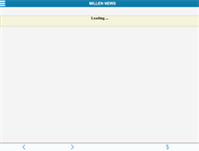 Tablet Screenshot of m.themillennews.com